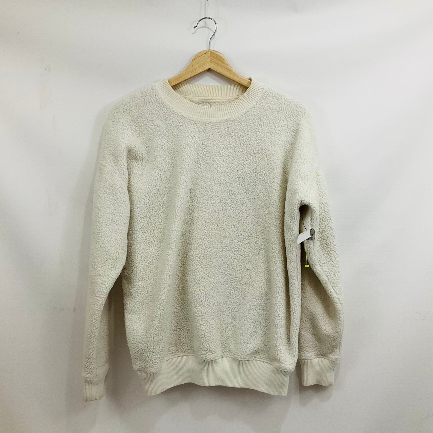 Sweatshirt Crewneck By Aerie In Cream, Size: Xs