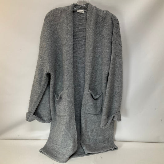 Sweater Cardigan By Cmc In Grey, Size: M