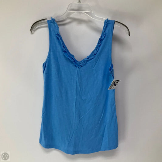 Top Sleeveless Designer By Lilly Pulitzer In Blue, Size: Xxs