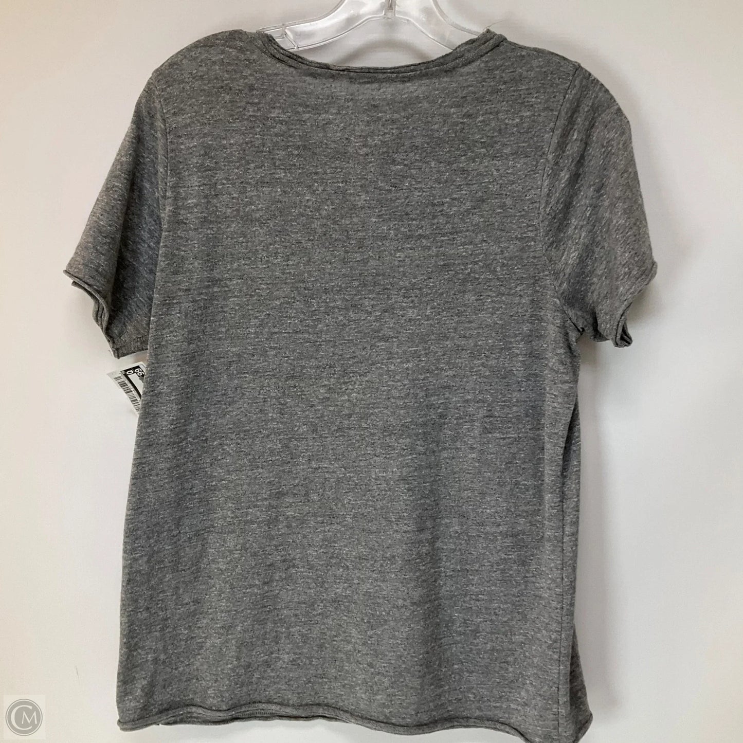 Top Short Sleeve By Chaser In Grey, Size: M