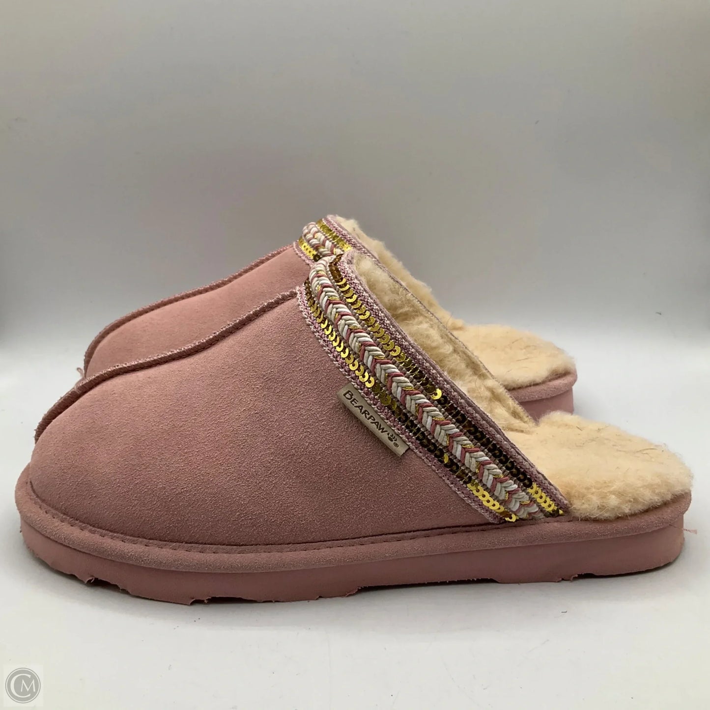 Shoes Flats By Bearpaw In Pink, Size: 10