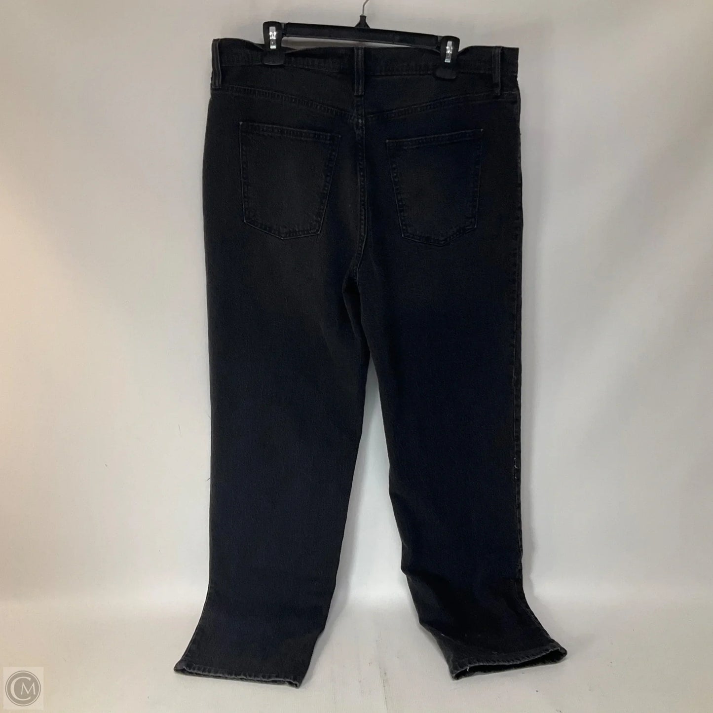 Jeans Straight By Universal Thread In Black, Size: 14