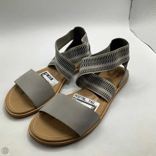 Sandals Flats By Sorel In Grey, Size: 8