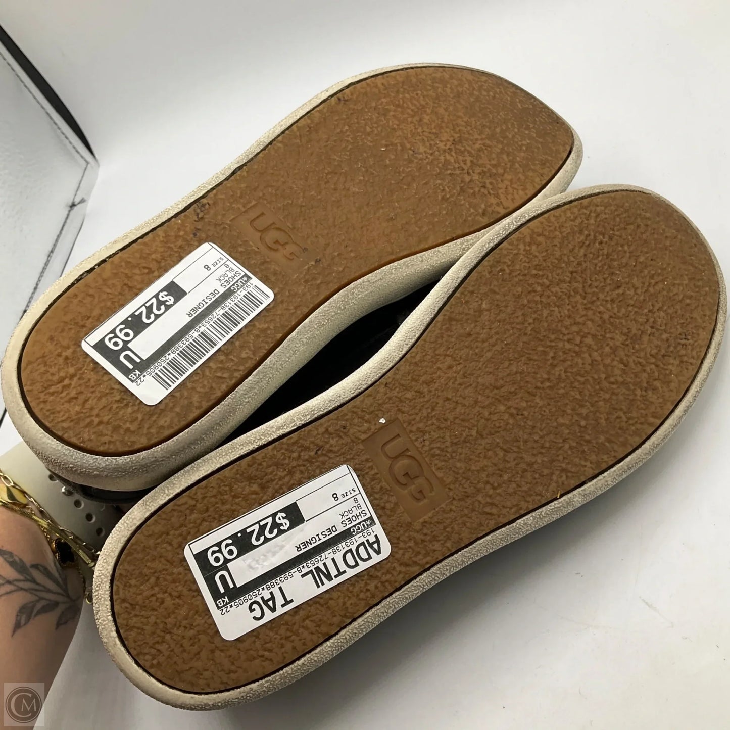 Shoes Designer By Ugg In Black, Size: 8