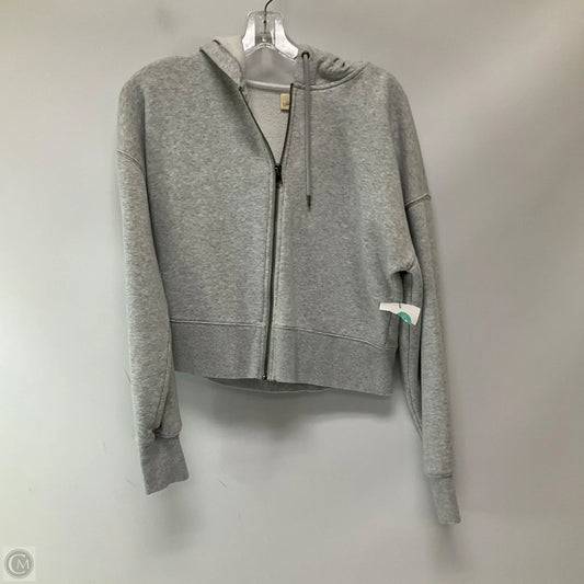 Jacket Shirt By Universal Thread In Grey, Size: M