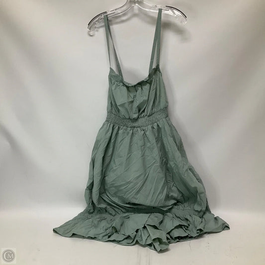 Dress Casual Midi By Anthropologie In Green, Size: L