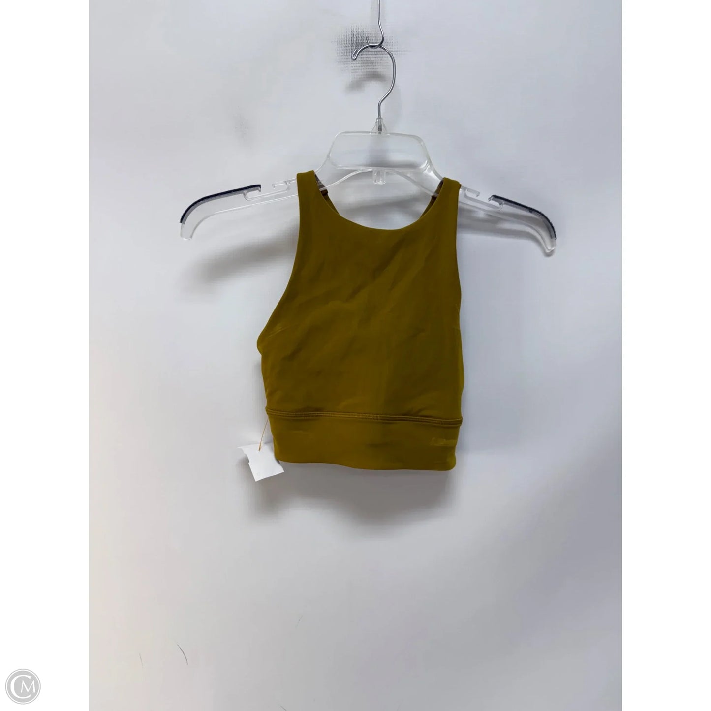 Athletic Bra By Lululemon In Yellow, Size: 4