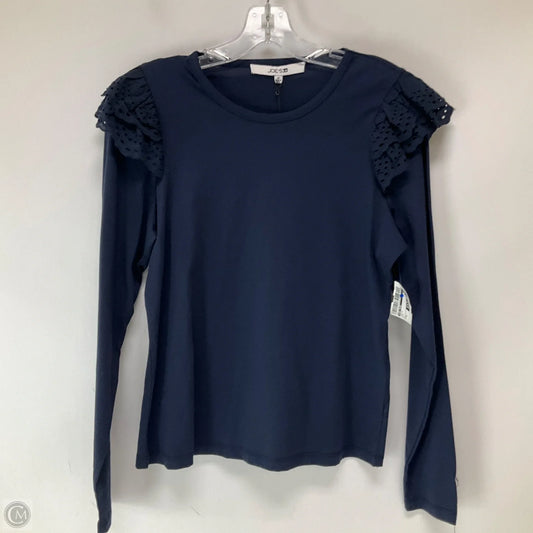 Top Long Sleeve By Joes Jeans In Blue, Size: M