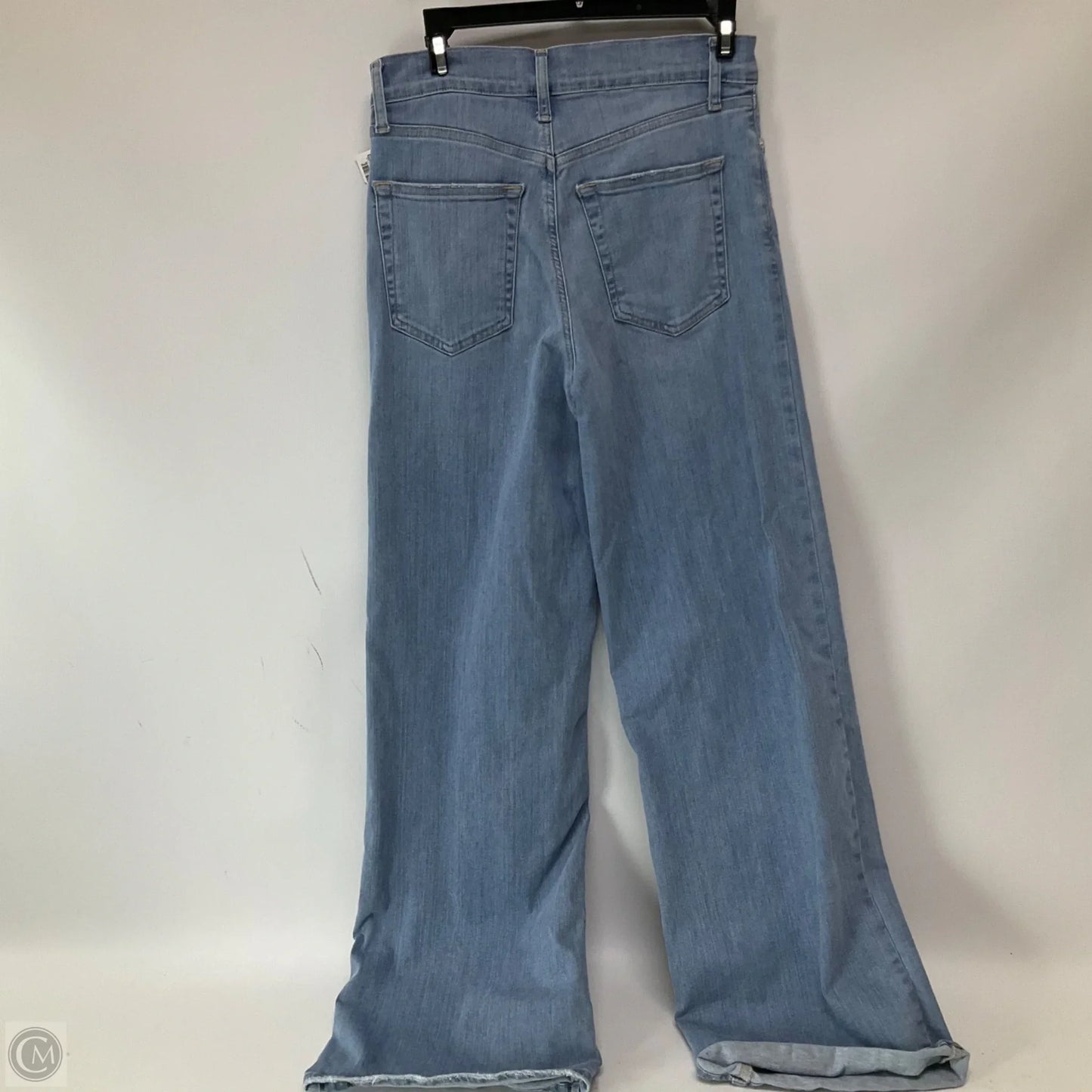 Jeans Straight By Frame In Blue Denim, Size: 4