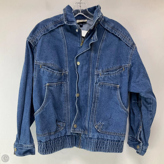 Jacket Denim By Universal Thread In Blue Denim, Size: S