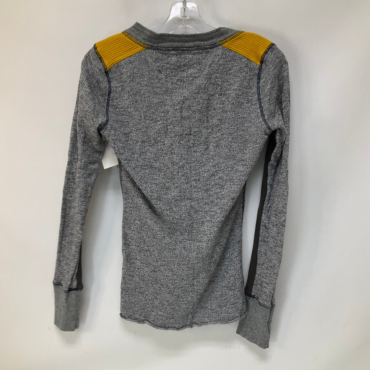 Grey Top Long Sleeve Free People, Size S