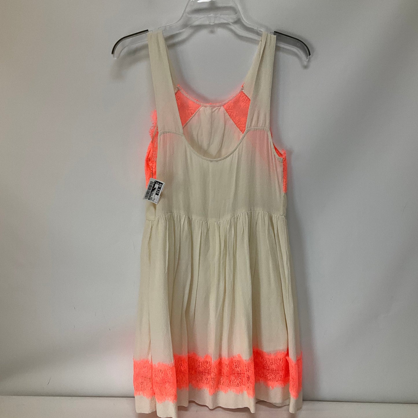 Cream Dress Casual Short Free People, Size 6