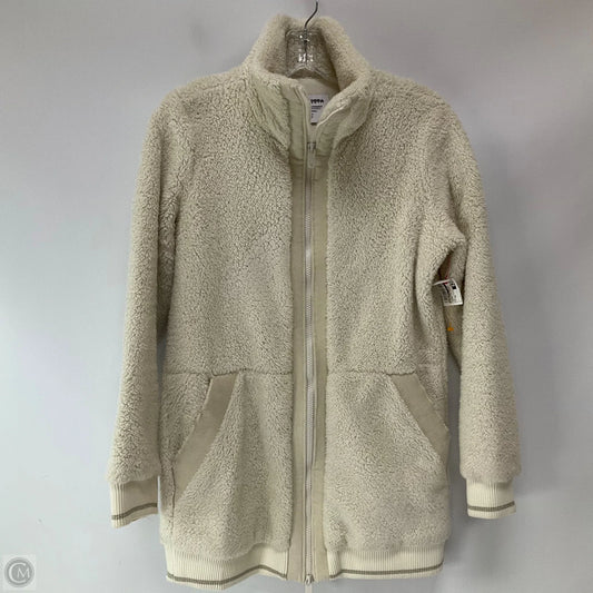 Athletic Jacket By Athleta In Cream, Size: Xs