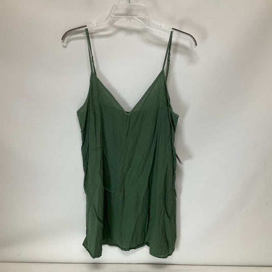 Green Top Sleeveless Free People, Size L