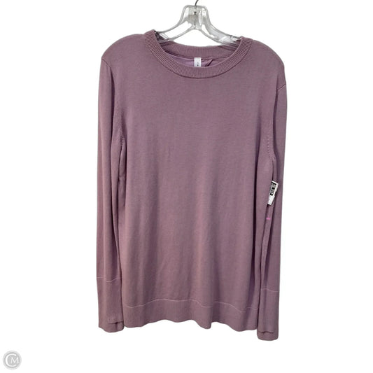 Sweater By Lululemon In Purple, Size: M