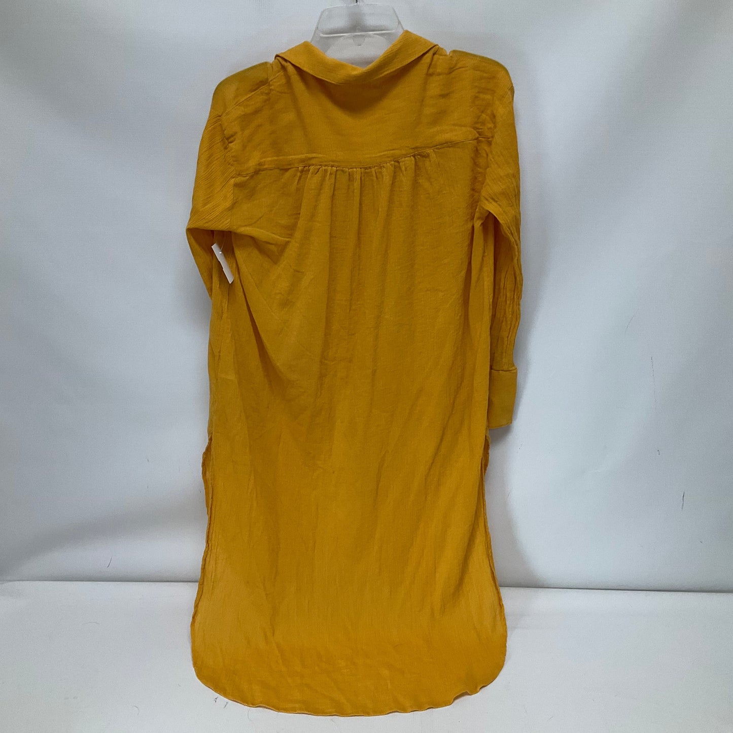 Yellow Tunic Long Sleeve Anthropologie, Size Xxs