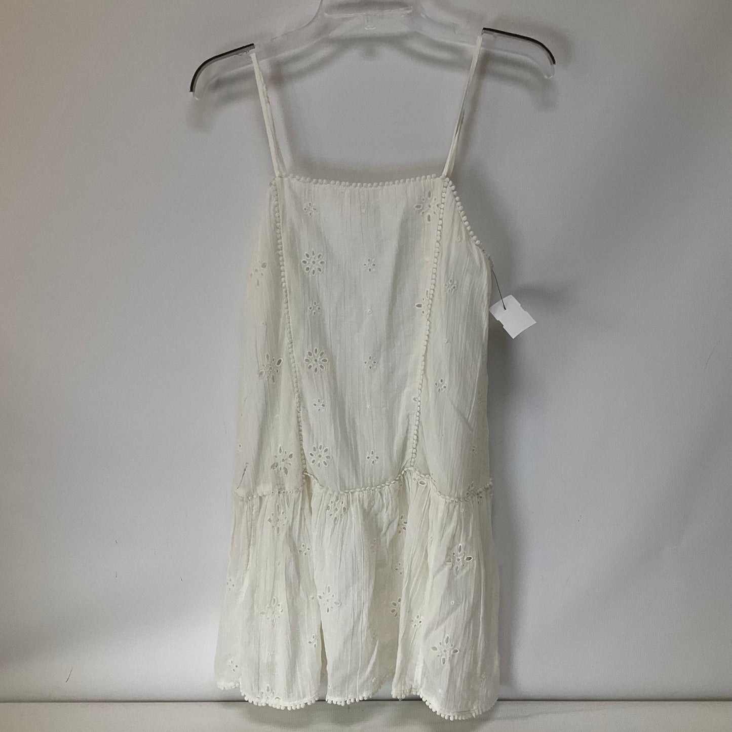 White Dress Casual Short Aerie, Size S