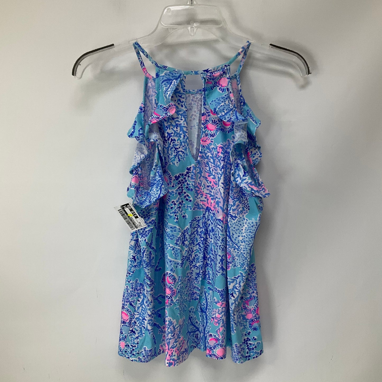 Blue Top Sleeveless Lilly Pulitzer, Size Xs