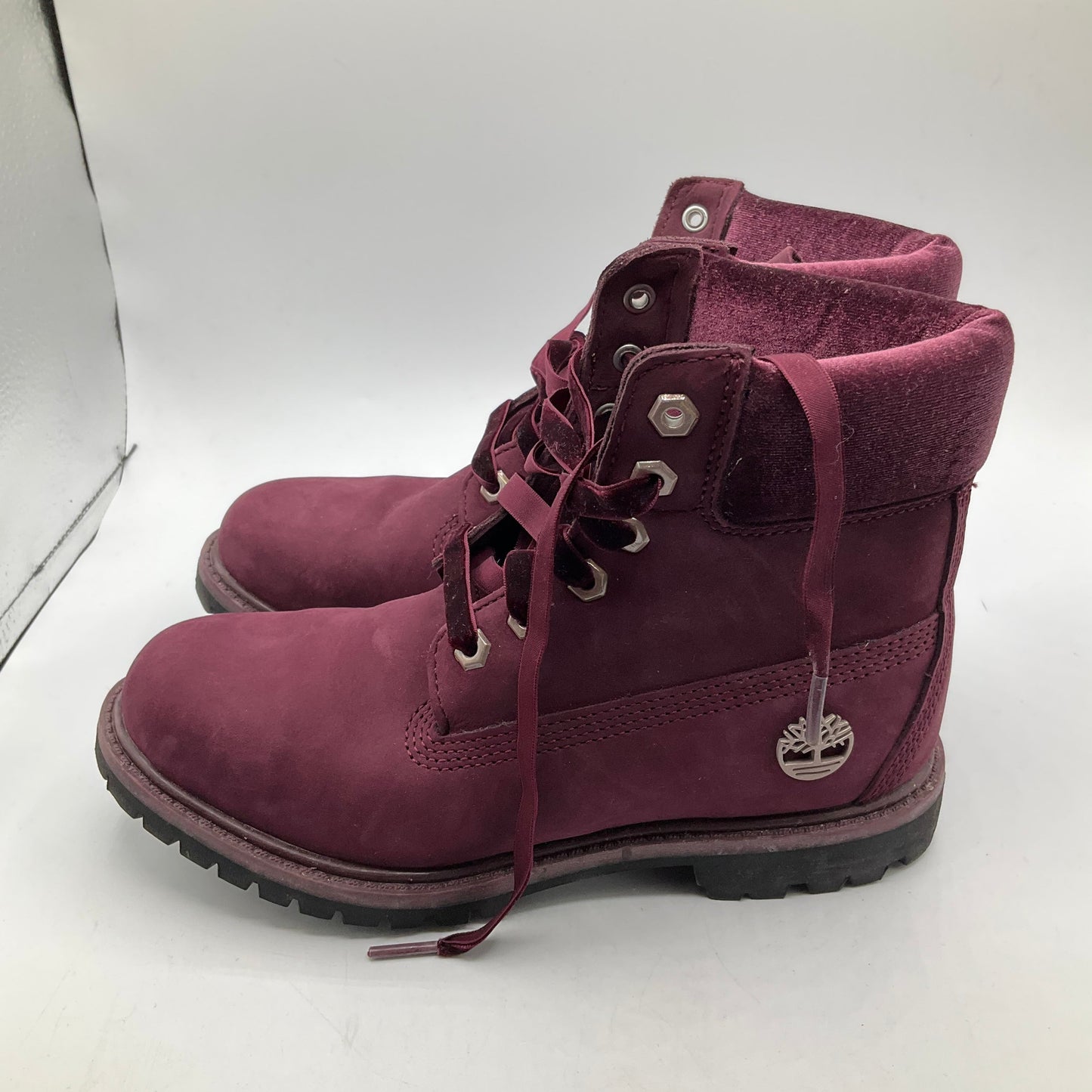 Boots Hiking By Timberland In Purple, Size: 7