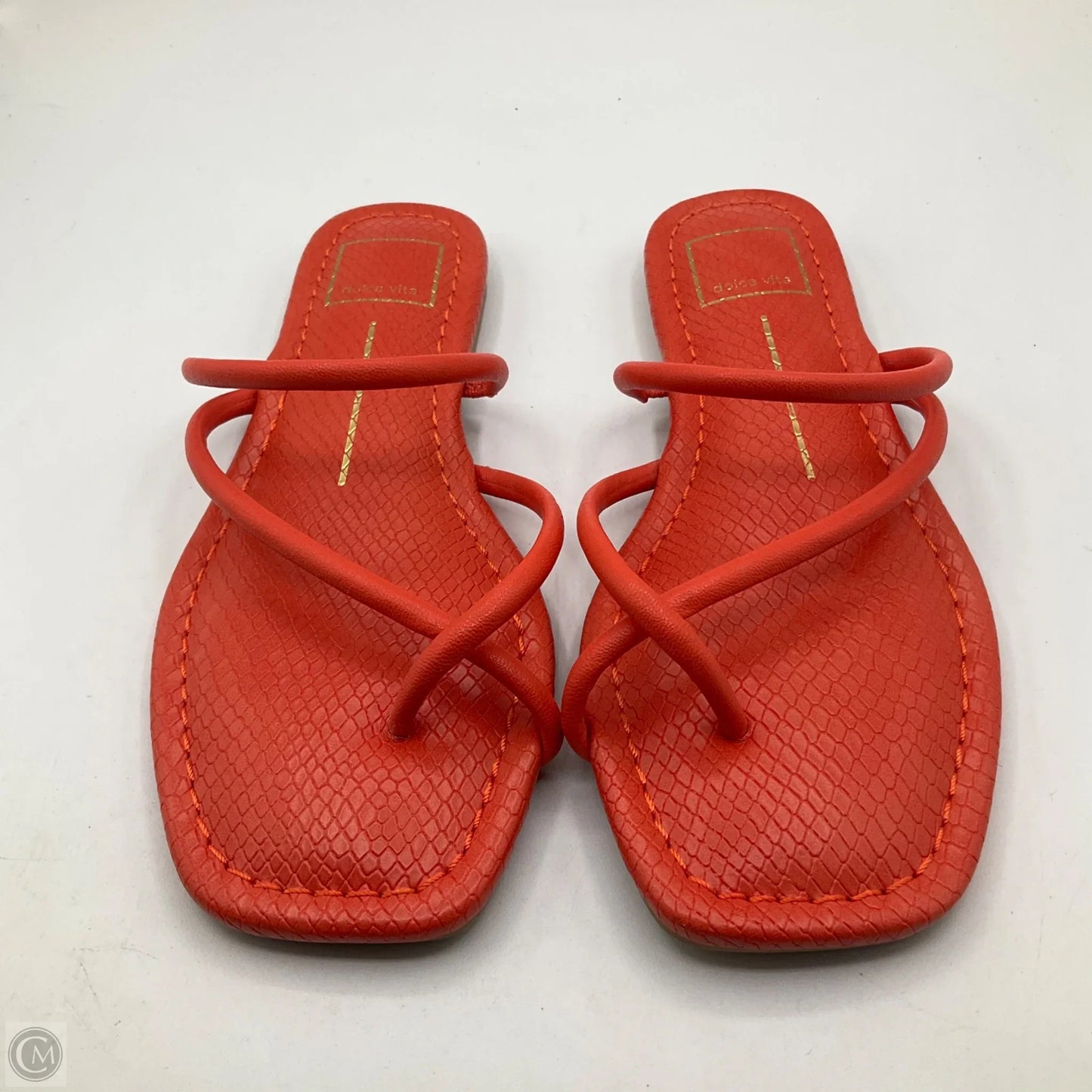 Sandals Flats By Dolce Vita In Orange, Size: 6