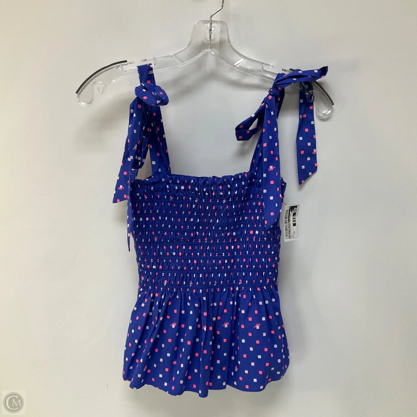 Top Sleeveless Designer By Lilly Pulitzer In Blue, Size: Xs