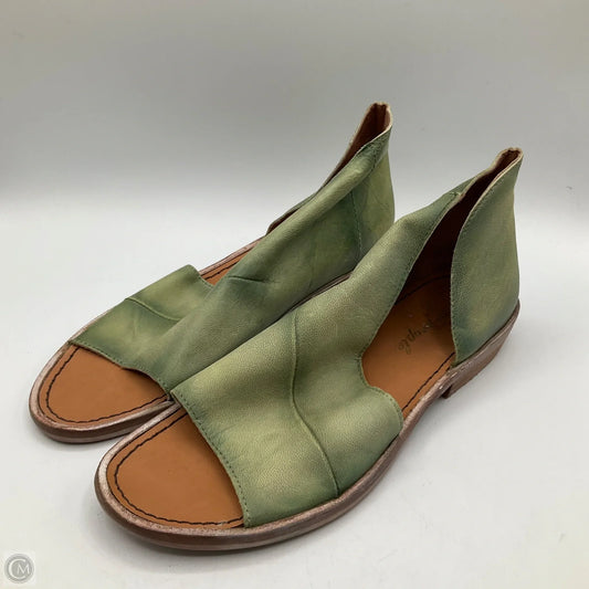 Sandals Flats By Free People In Green, Size: 7.5