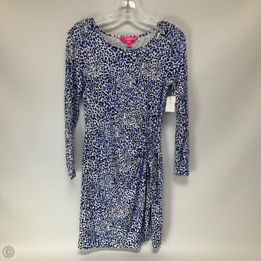 Dress Designer By Lilly Pulitzer In Blue & White, Size: Xs
