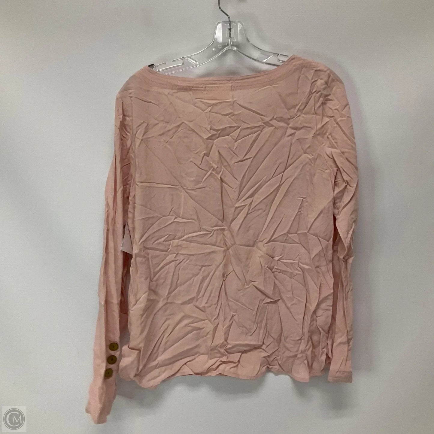 Top Long Sleeve By Maeve In Pink, Size: 8