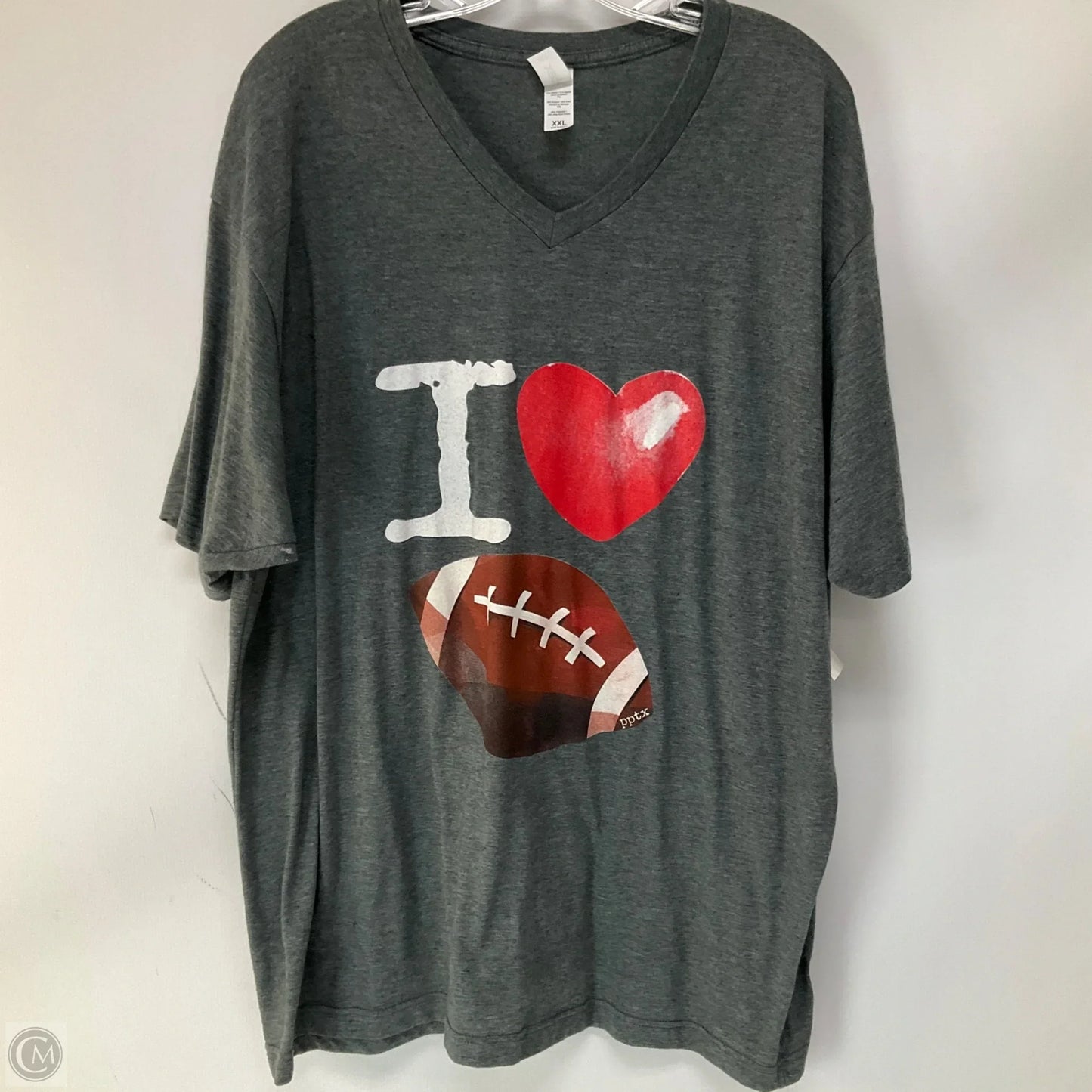 Top Short Sleeve Basic By Tultex In Grey, Size: Xxl