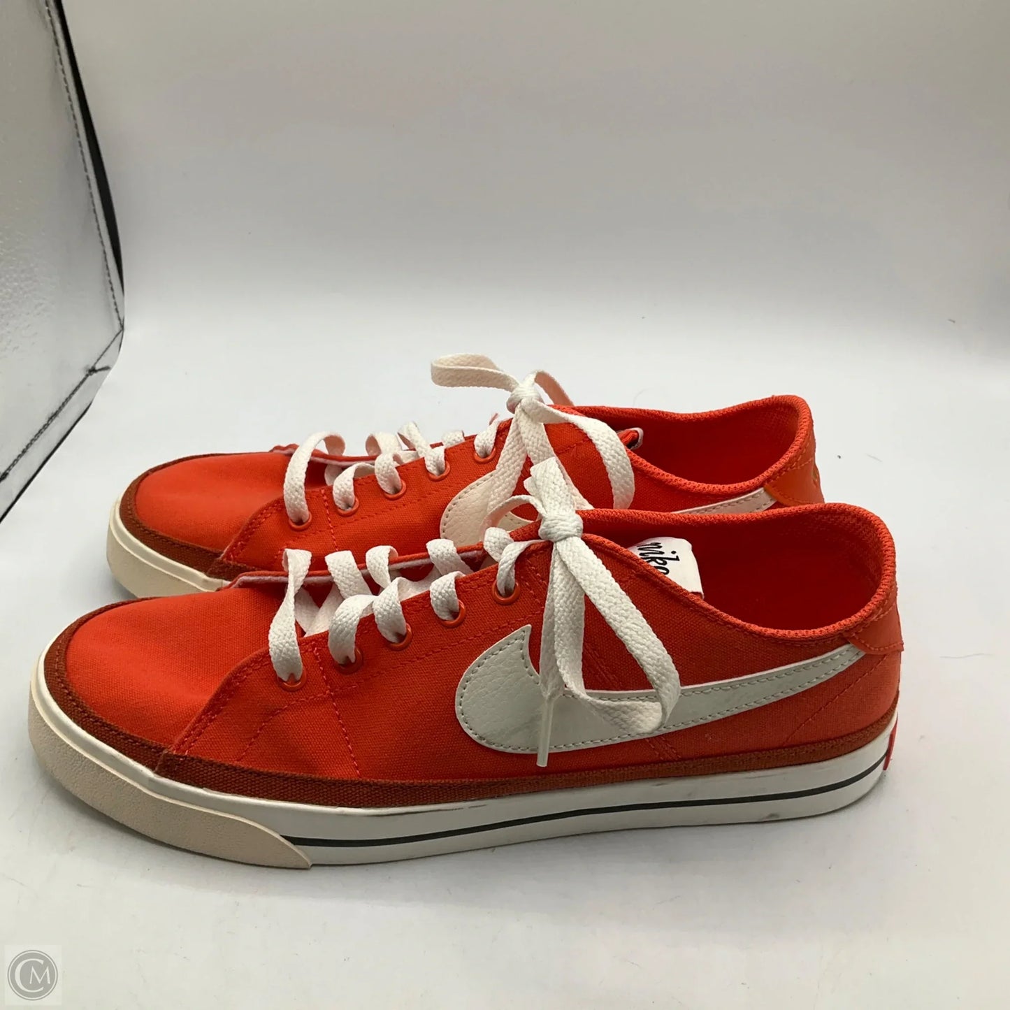 Shoes Sneakers By Nike In Orange, Size: 8.5
