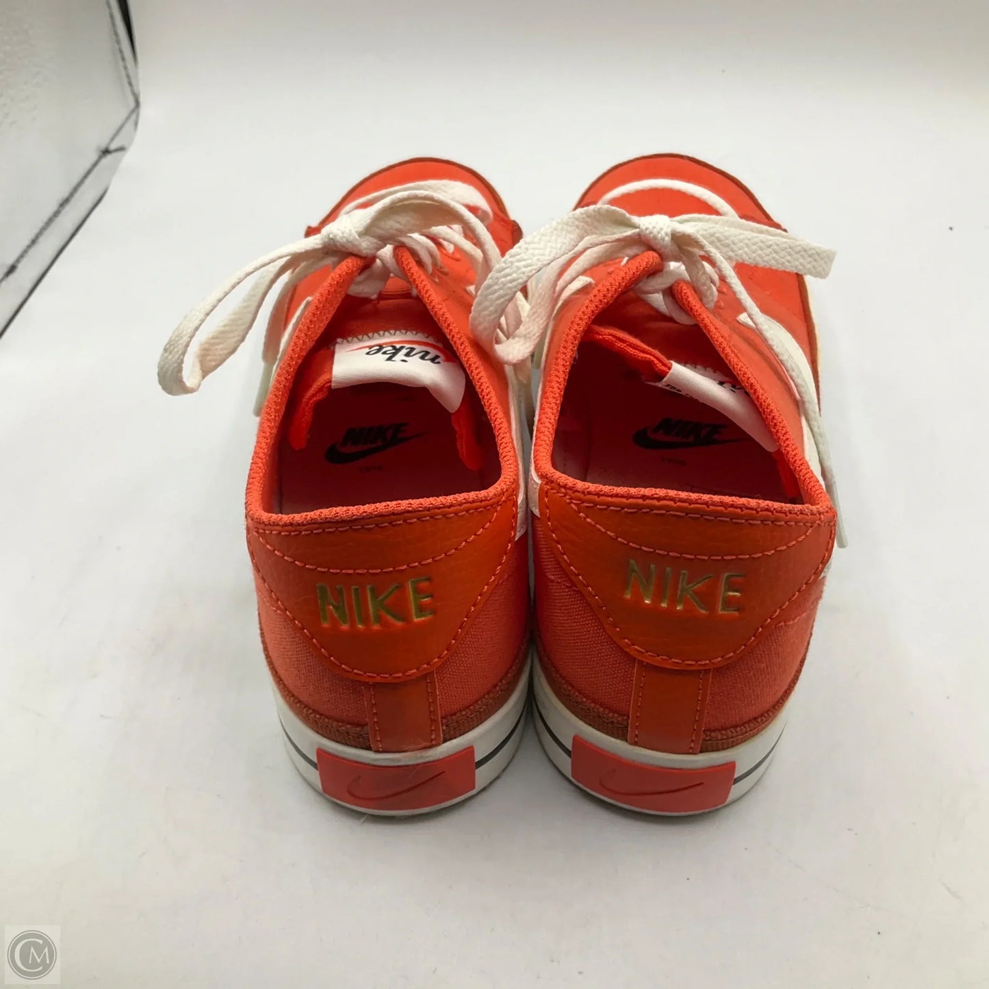 Shoes Sneakers By Nike In Orange, Size: 8.5