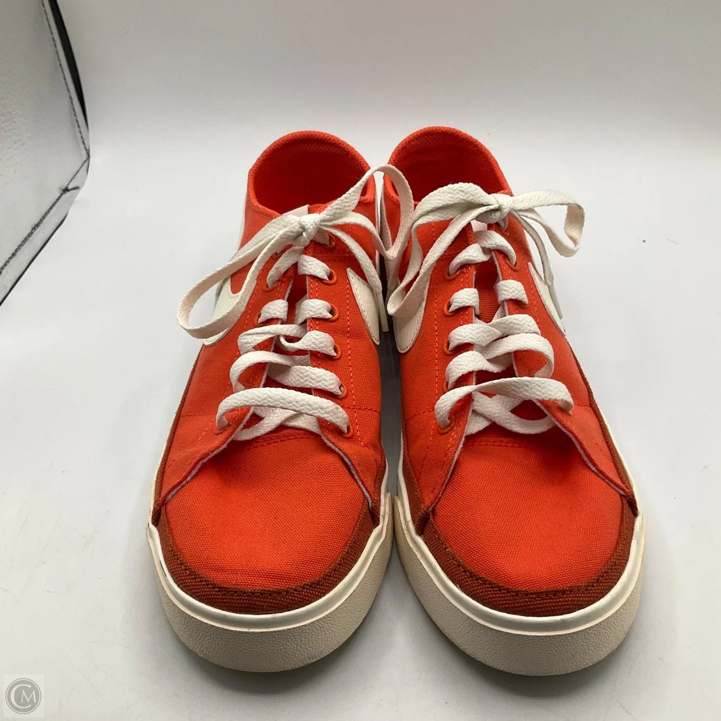 Shoes Sneakers By Nike In Orange, Size: 8.5