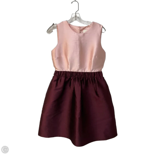 Dress Designer By Kate Spade In Pink & Purple, Size: 10