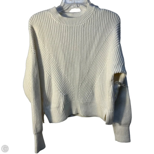 Sweater By Abercrombie And Fitch In Cream, Size: M