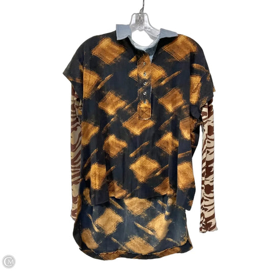 Top Long Sleeve By We The Free In Multi-colored, Size: Xs