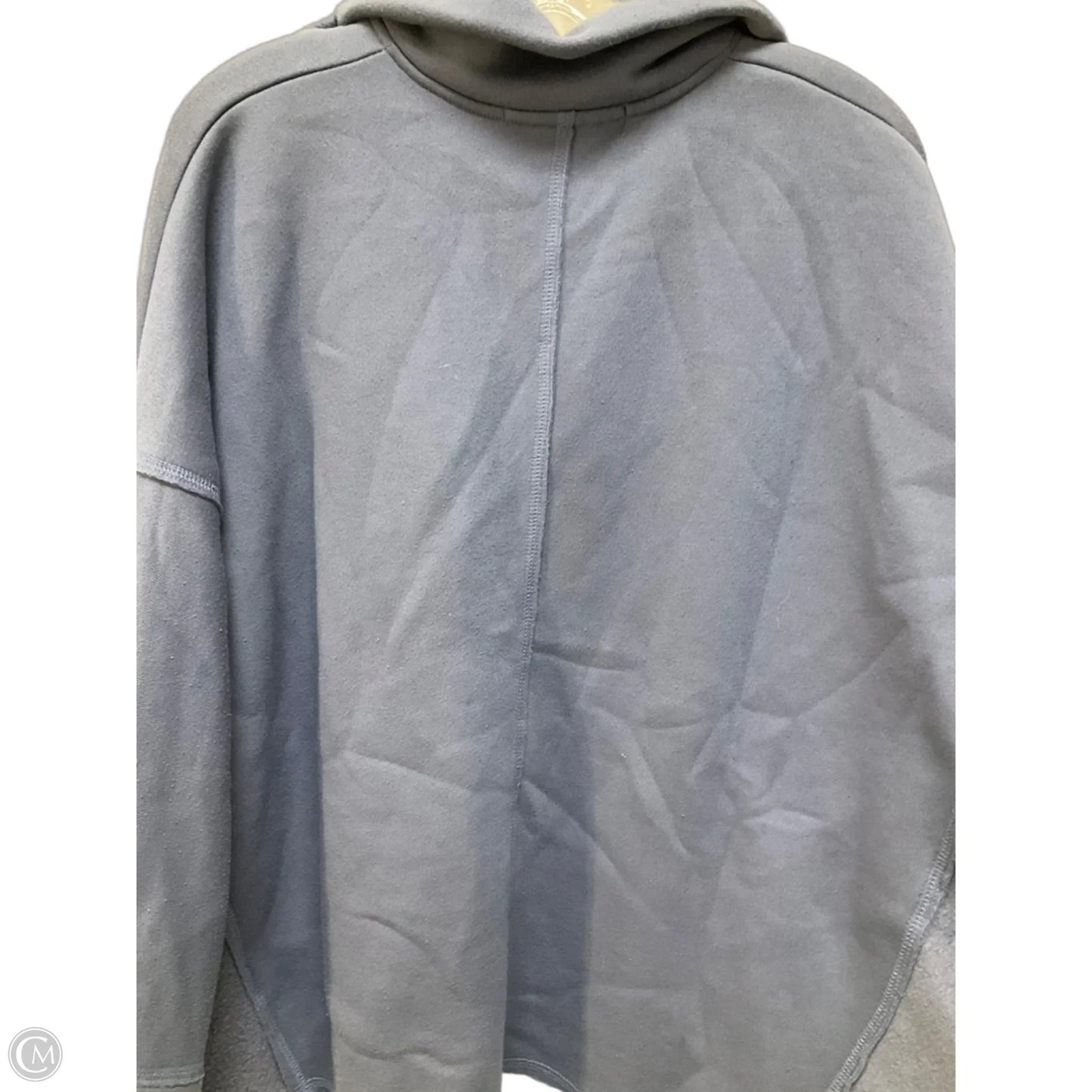 Sweatshirt Collar By Free People In Blue, Size: S
