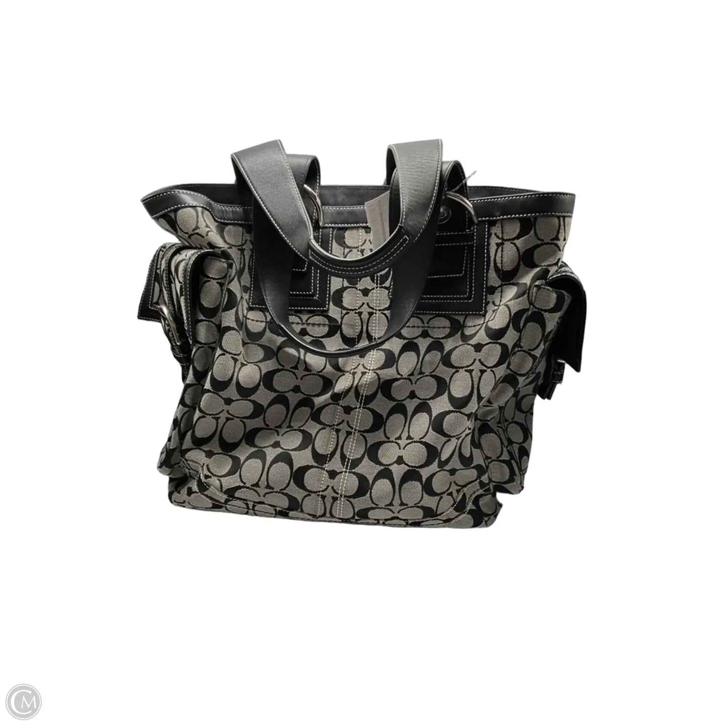 Tote Designer By Coach, Size: Medium