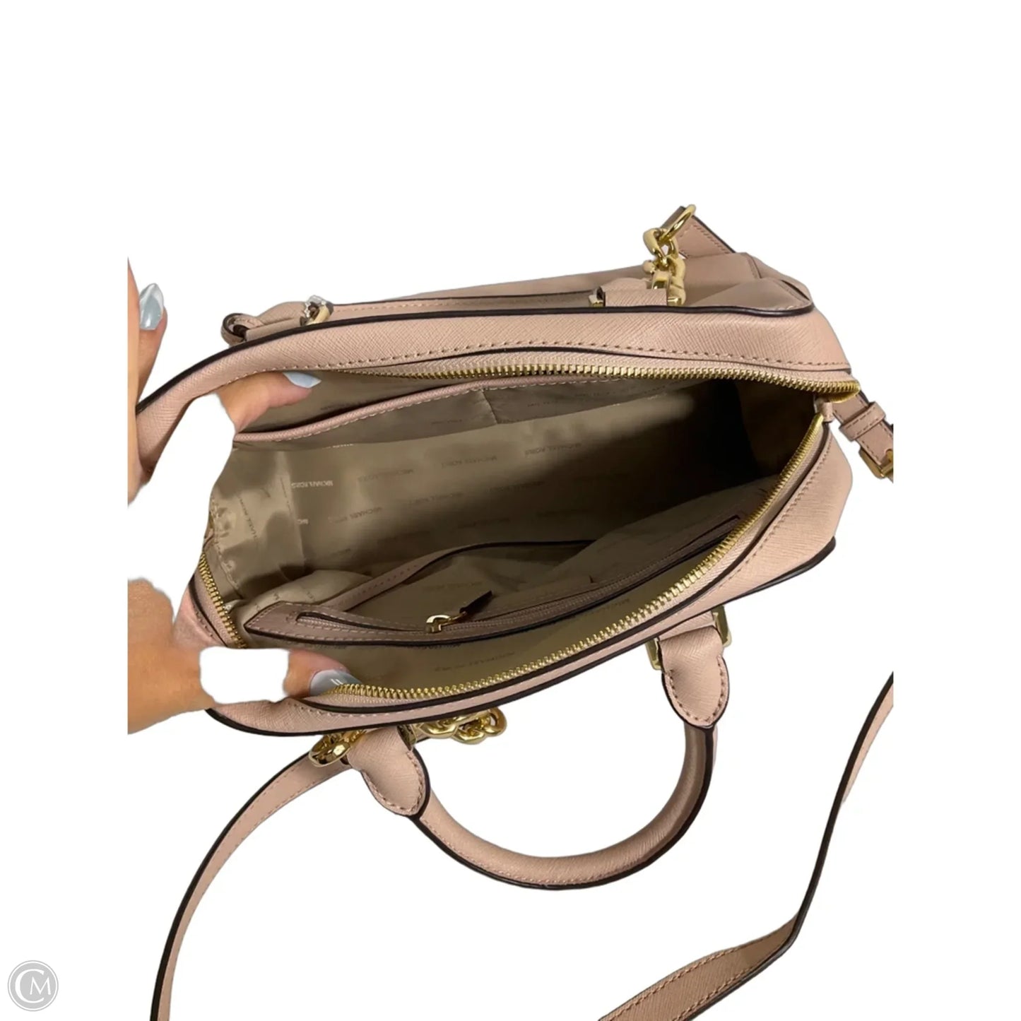 Handbag Designer By Michael Kors, Size: Medium