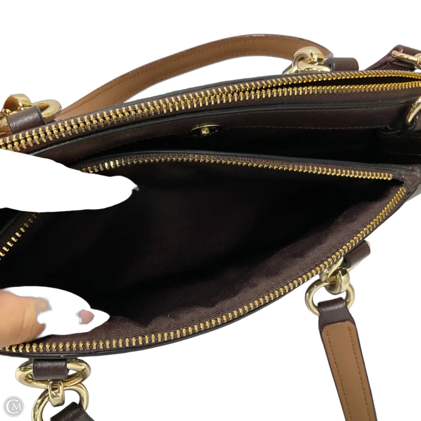 Handbag Designer By Coach, Size: Medium
