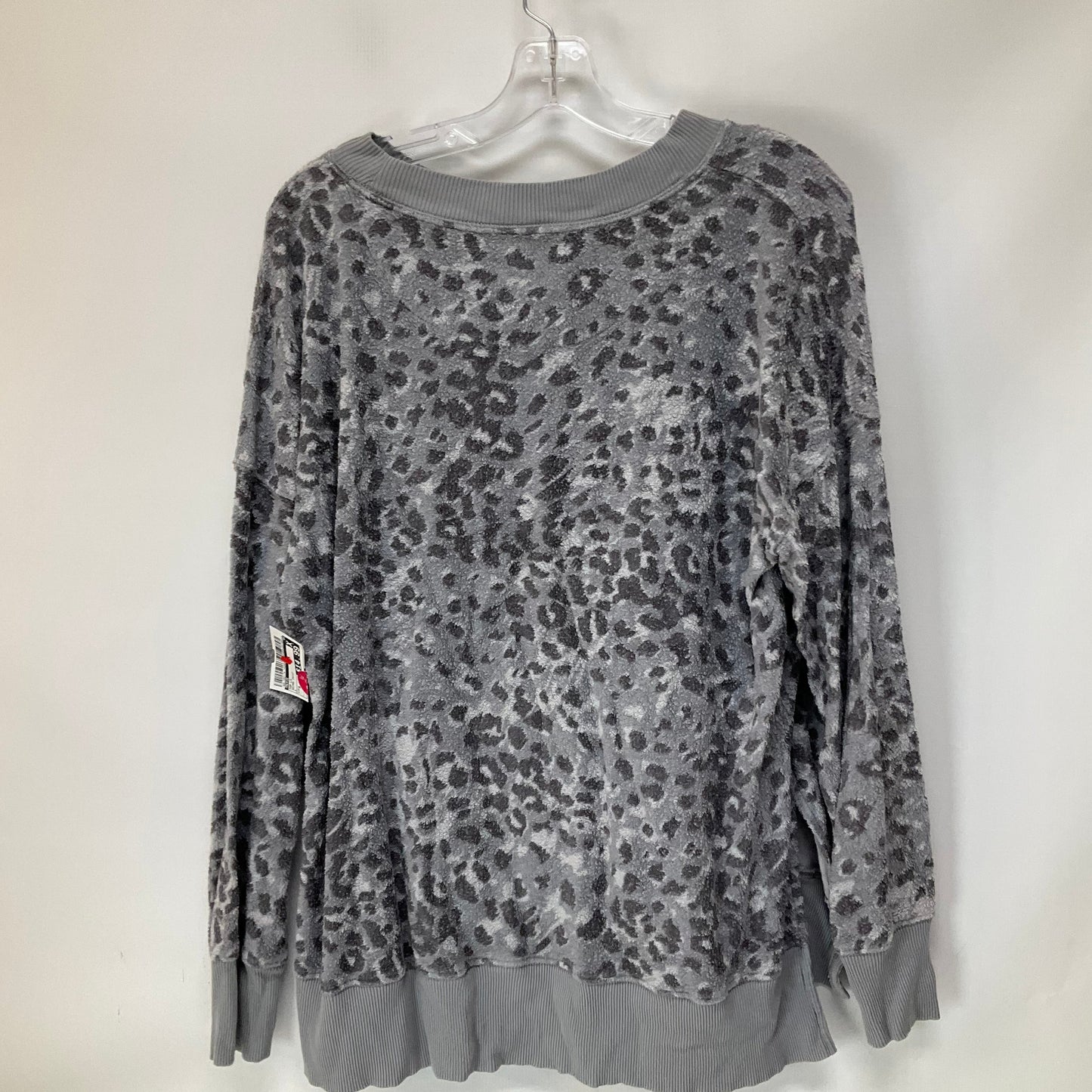 Animal Print Top Long Sleeve Aerie, Size S