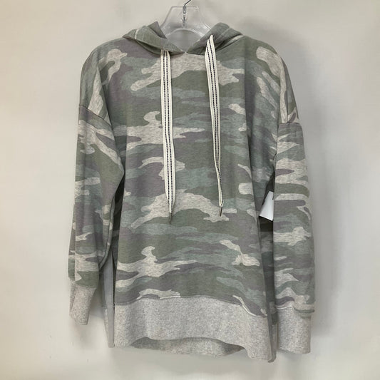 Camouflage Print Athletic Sweatshirt Hoodie Aerie, Size Xs