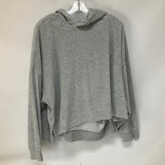 Grey Athletic Sweatshirt Hoodie Aerie, Size Xl
