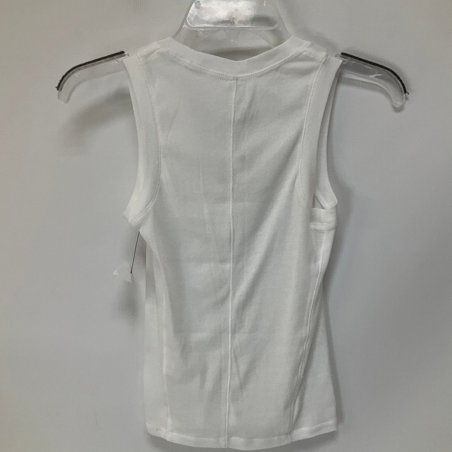 White Top Sleeveless Basic Free People, Size Xs