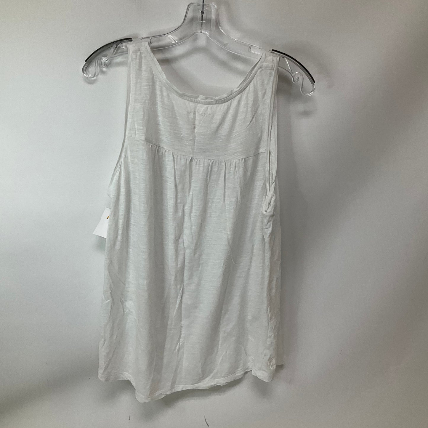 Top Sleeveless By Lilly Pulitzer In White, Size: L