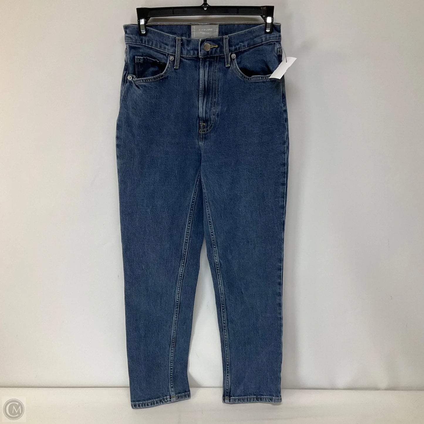 Jeans Straight By Everlane In Blue Denim, Size: 0