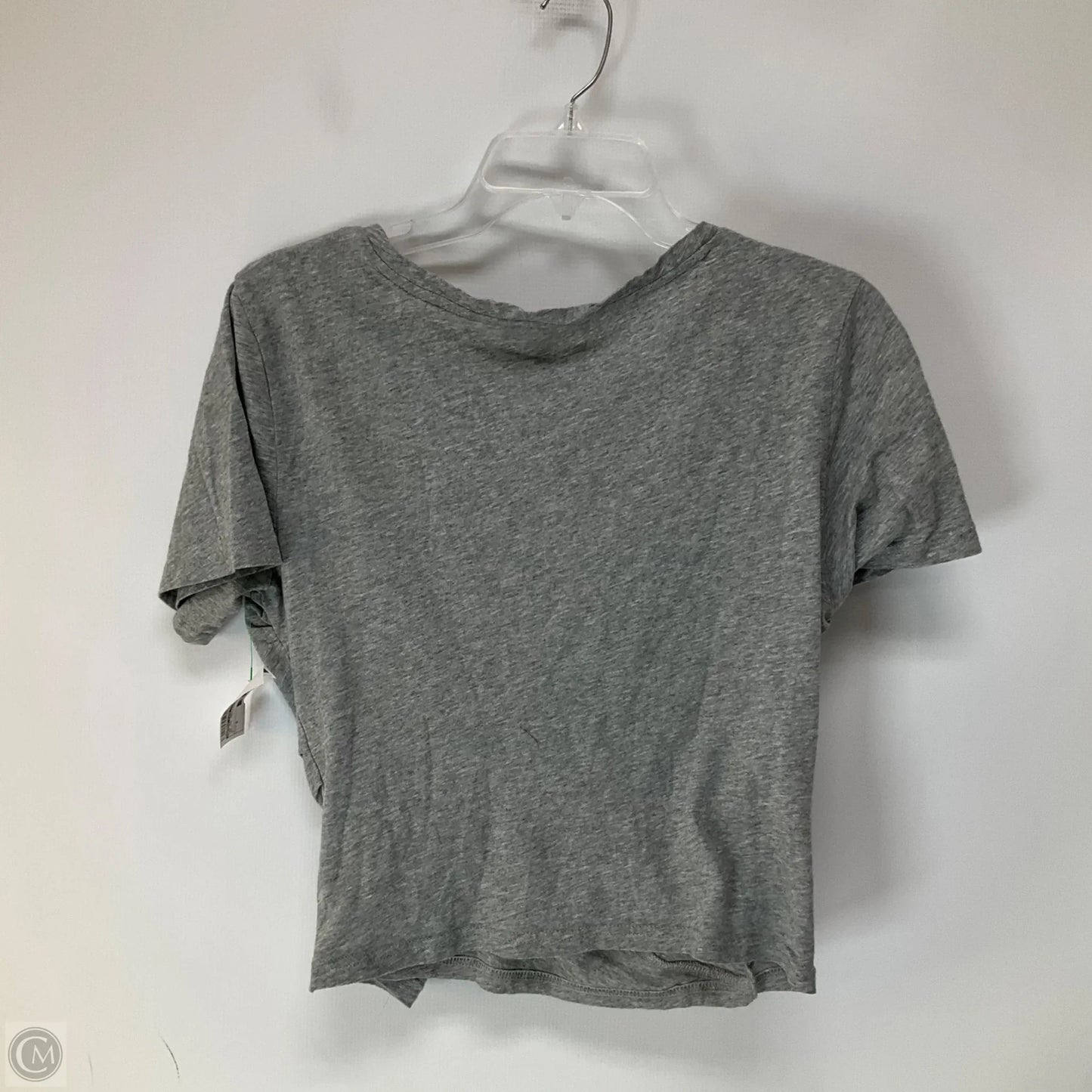 Top Short Sleeve Designer By Derek Lam In Grey, Size: S