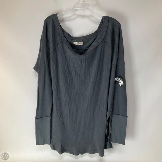 Top Long Sleeve By We The Free In Black, Size: L
