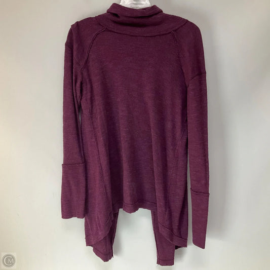 Top Long Sleeve By We The Free In Purple, Size: L