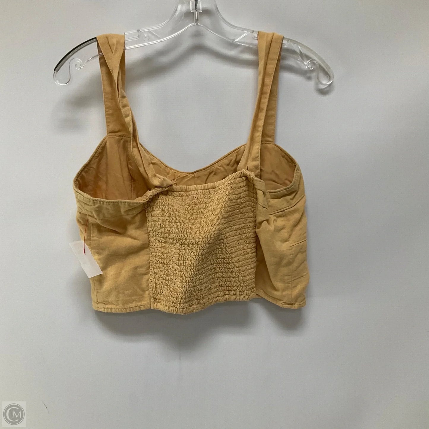 Top Sleeveless By Abercrombie And Fitch In Orange, Size: L