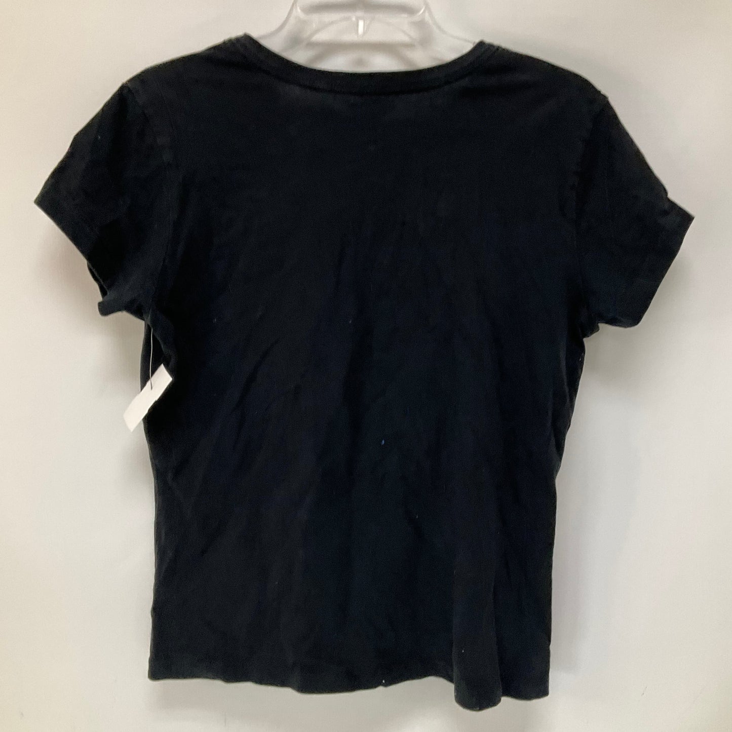 Black Top Short Sleeve Reebok, Size L